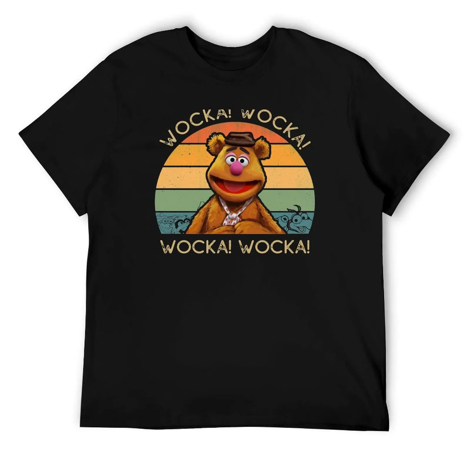 Fozzie Wocka Bear T-Shirt mens graphic t shirts man t shirts graphic T-Shirt