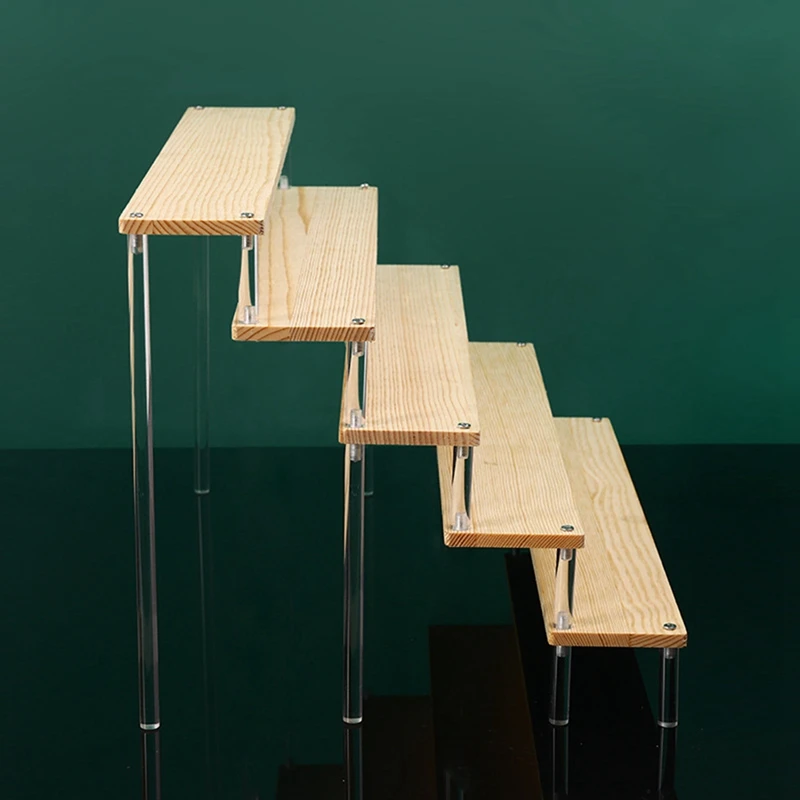 Стенд для демонстрации, подставка для фигурок, подставка для фигурок из цельного дерева, подставка для фигурки куклы, кекса, косметика, подставка для ювелирных изделий