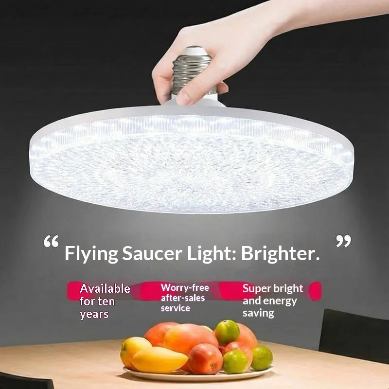 Modern Luxury Large Round Crystal LED Ceiling Light Energy Saving E27 Bulb Socket for Living Room Bedroom Home Decor