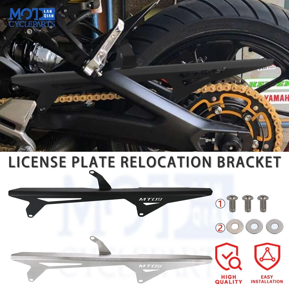 

Motorcycles Accessories For Yamaha MT 09/MT09 2017 2020 Chain Belt Guard Cover MT-09 Tracer 2015 2017 CNC Chain/Belt Guard Cover