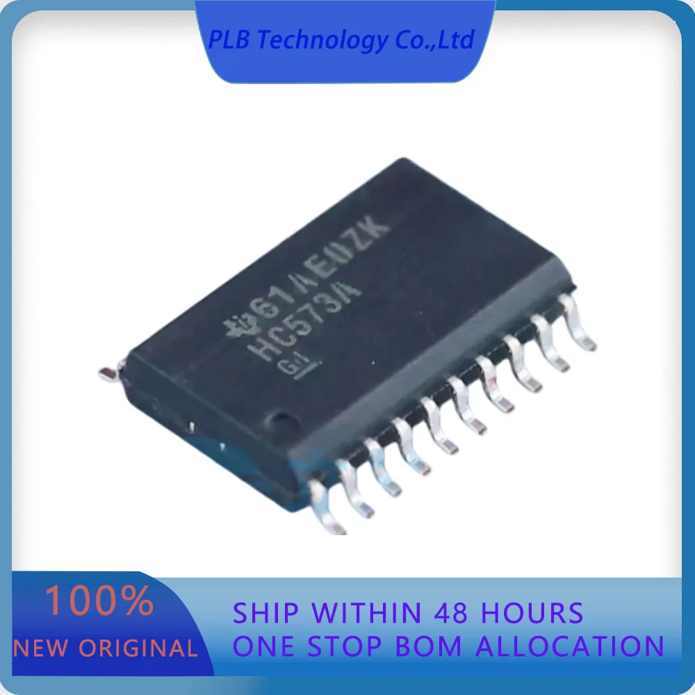 SN74HC573ADWR SN74HC573  2V~6V D Latch 23ns SOIC-20-300mil Latches Original Stock