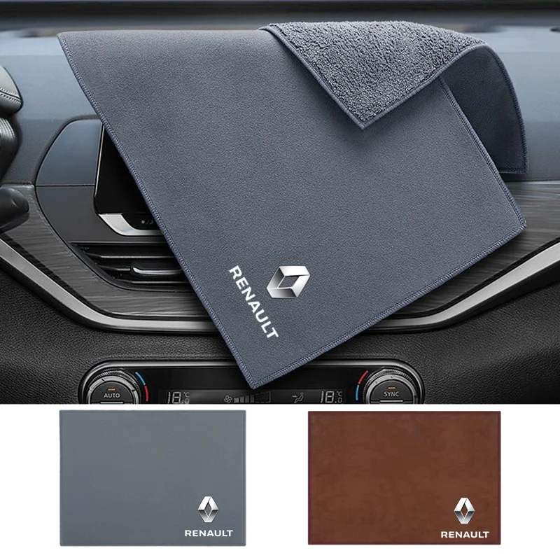 Car Wash High End Microfiber Towel Car Cleaning Drying Cloth for Renault Grand Scenic 4 XMOD Megane Clio 4 Laguna 2 3 Coupe