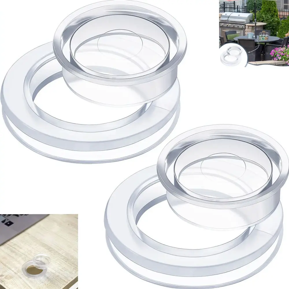 Silicone Table Hole Plug Umbrella Wedge Parasol Pole Stabilizer Outdoor Garden Patio Furniture Fixer Stand