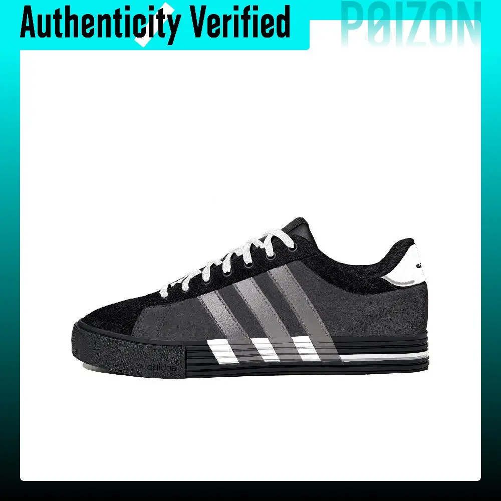 Adidas Daily 4.0 Oreo, Zebra Vinson, Retro, Starry Future Low top Skateboard Shoes Unisex Black White Gray JI4355(Team25-ADNXSC)