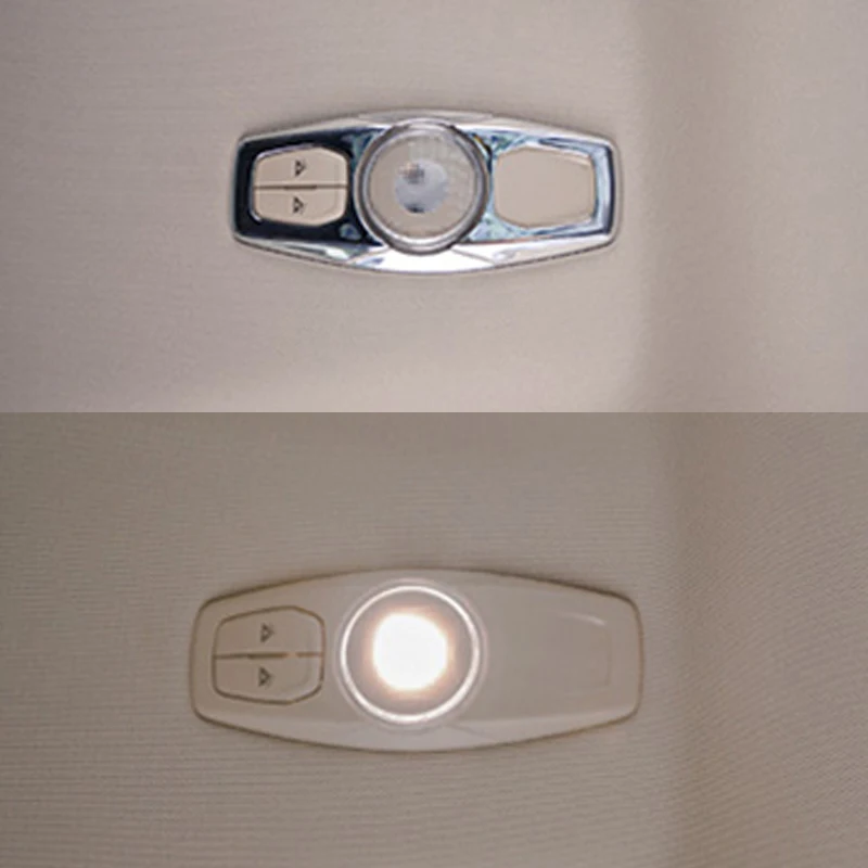 

Table lamp chrome switch cover for Ford Escape Kuga Focus 3 4 MK3 MK4 2012 2013 2014 2015