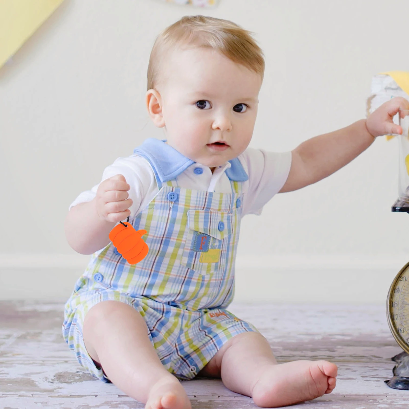 

Прорезыватель из мягкого силикона, жевательное ожерелье, сенсорное успокаивающее жевательное детское прорезыватель, силиконовые зубы