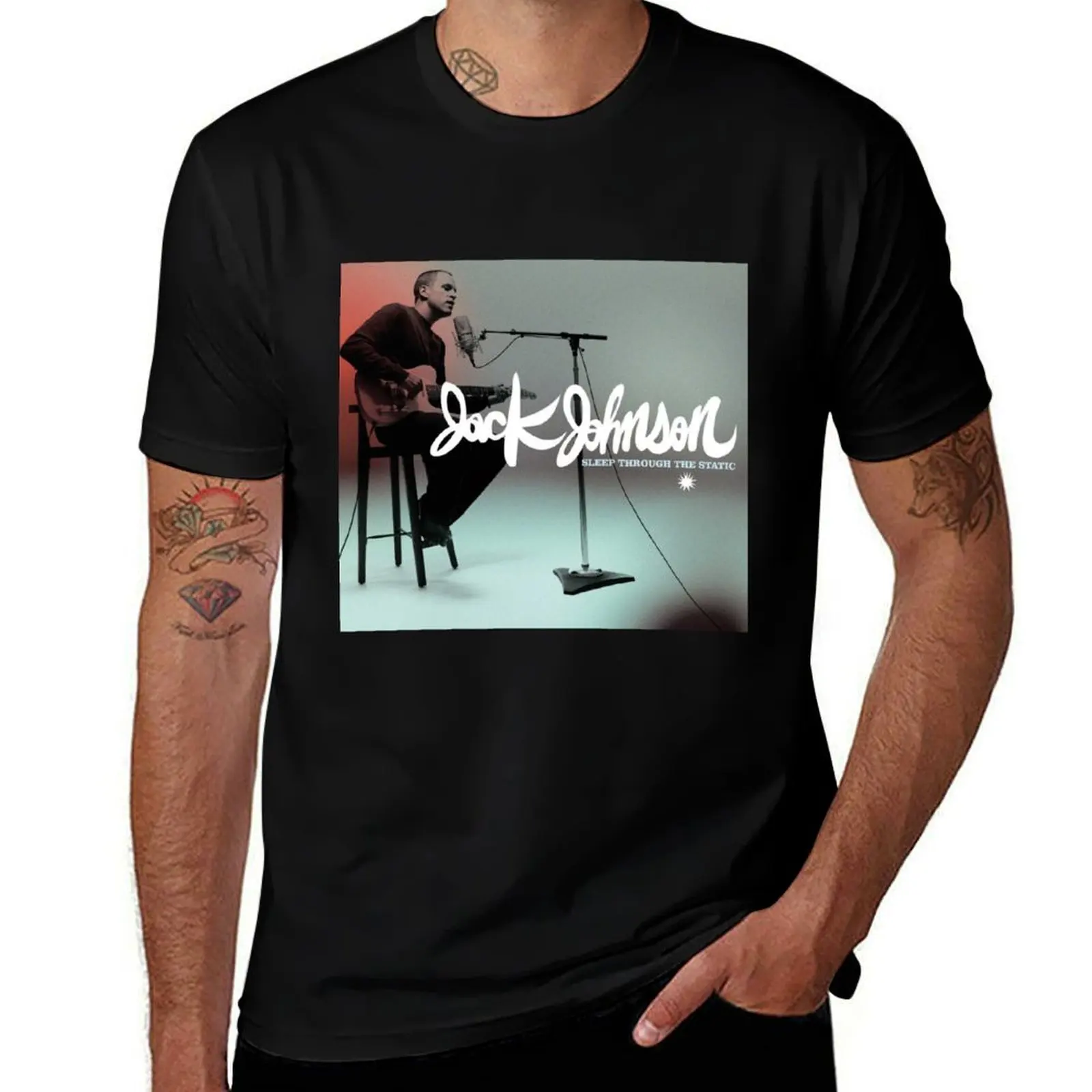 Sleep Through The Static T-Shirt Anti-Wrinkle Short Sleeve T-Shirt