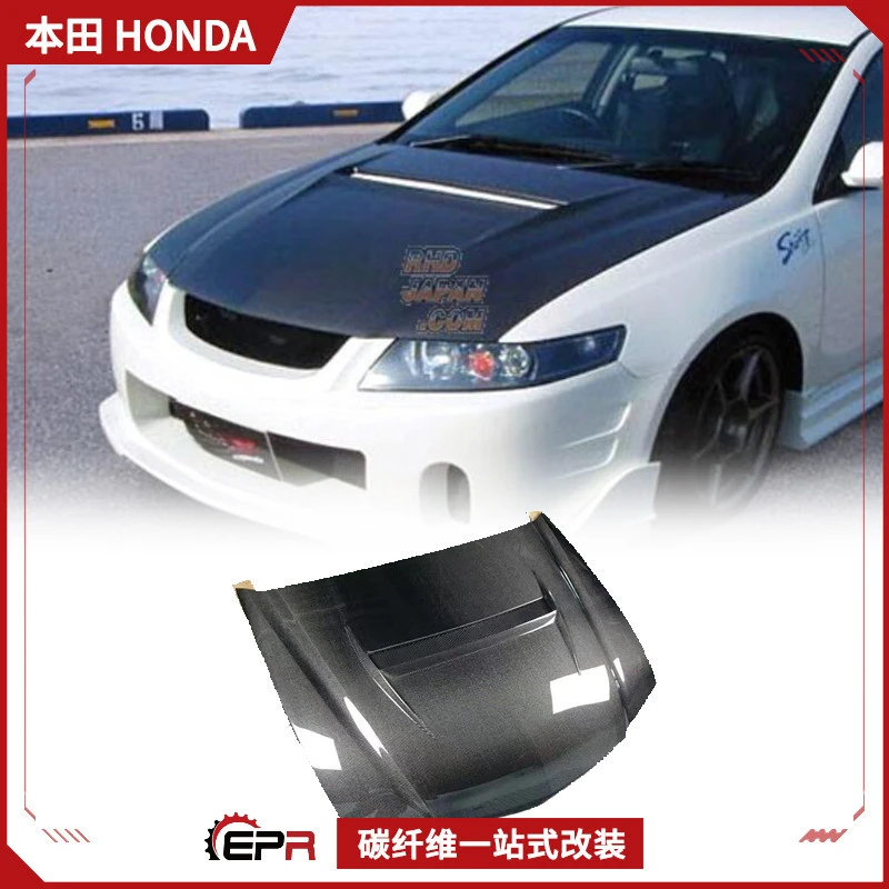 

Suitable for Honda Accord CL7 Carbon Fiber SS Model Engine Car Front Cover Hood Ventilation
