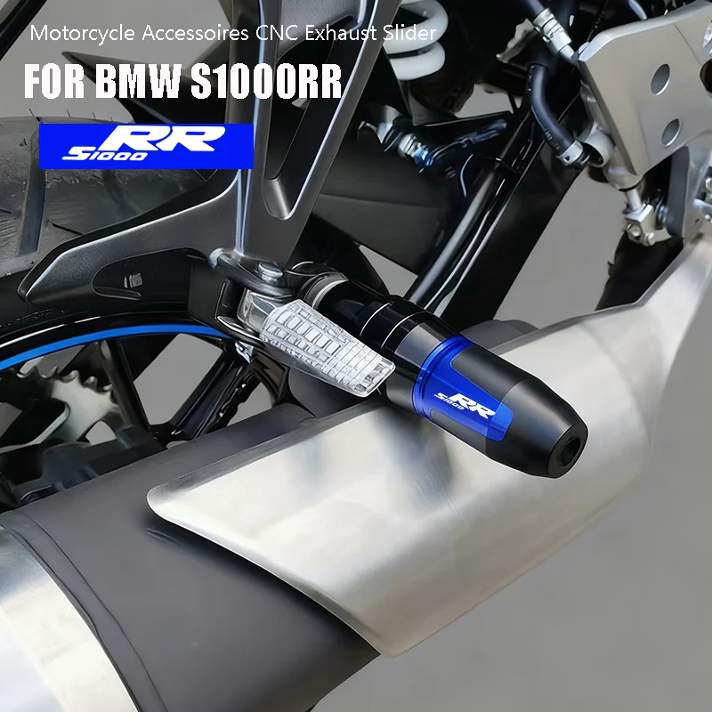 

Motorcycle Accessories CNC Parts Exhaust Sliders Crash Pads Protector New Fit For BMW S1000RR S 1000 RR S1000R 2010-2025