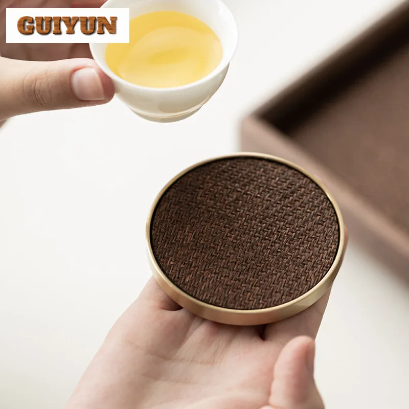 الجوز الخشب الوقايات الرجعية كأس حصيرة لأكواب القهوة الصحن العزل الحراري المفارش حامل الكأس خدمات الشاي الصحن مجموعة الإمدادات