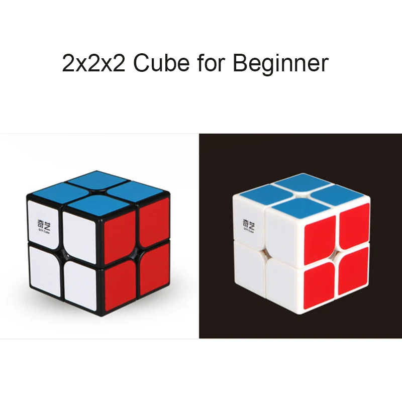 

Qiyi QIDI W 2X2 Magic Cube 2 By 2 Cube Speed Pocket Sticker Puzzle Cube Professional Educational Toys For Children Cube Cubo