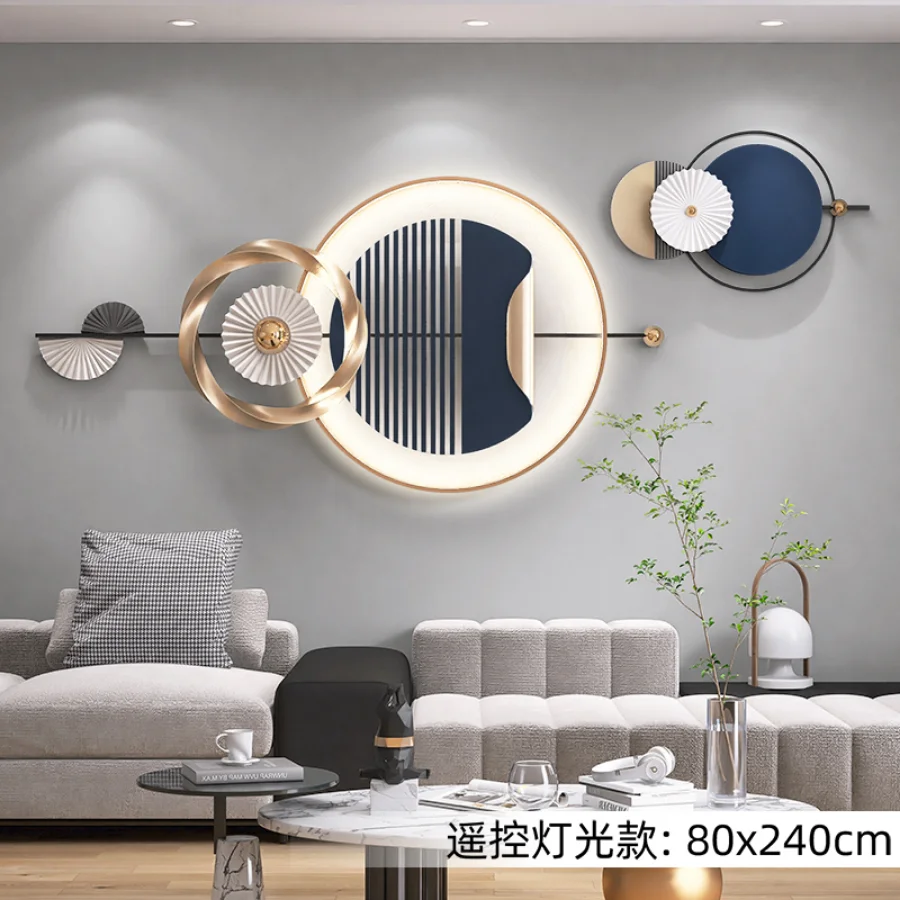 Quartz Wall Clock Living Roomwith Light Gold Round Wall Clock Colorful Digital White Blue Kids Room Home Design Saat Wall Decor