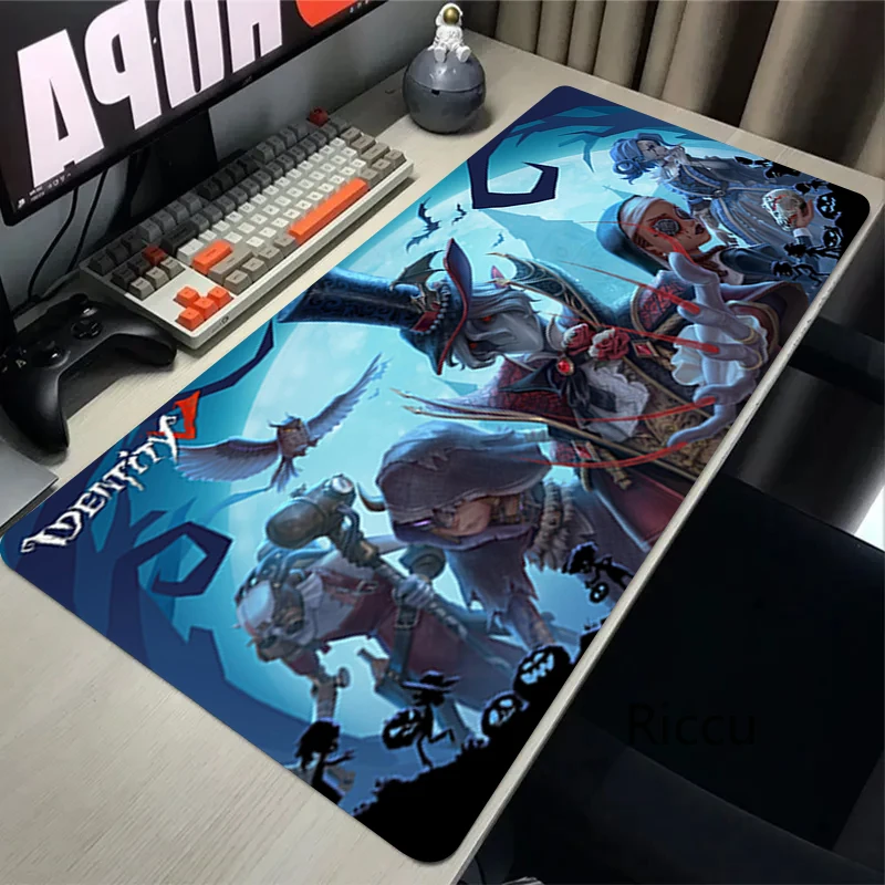 Identity Ⅴ Gaming Mouse Pad For Computer Gamer Laptop Notebook Medium Small Keyboard Non-Slip Carpet 90X40CM Rubber Table Rug