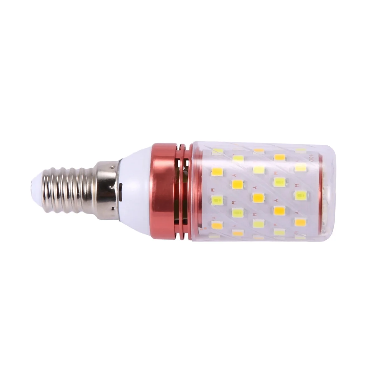 3 Color Temperatures Integrated SMD LED Corn Lamp E14 AC85V - 265V Warm White High Light Energy Conservation Small LED Light Bul