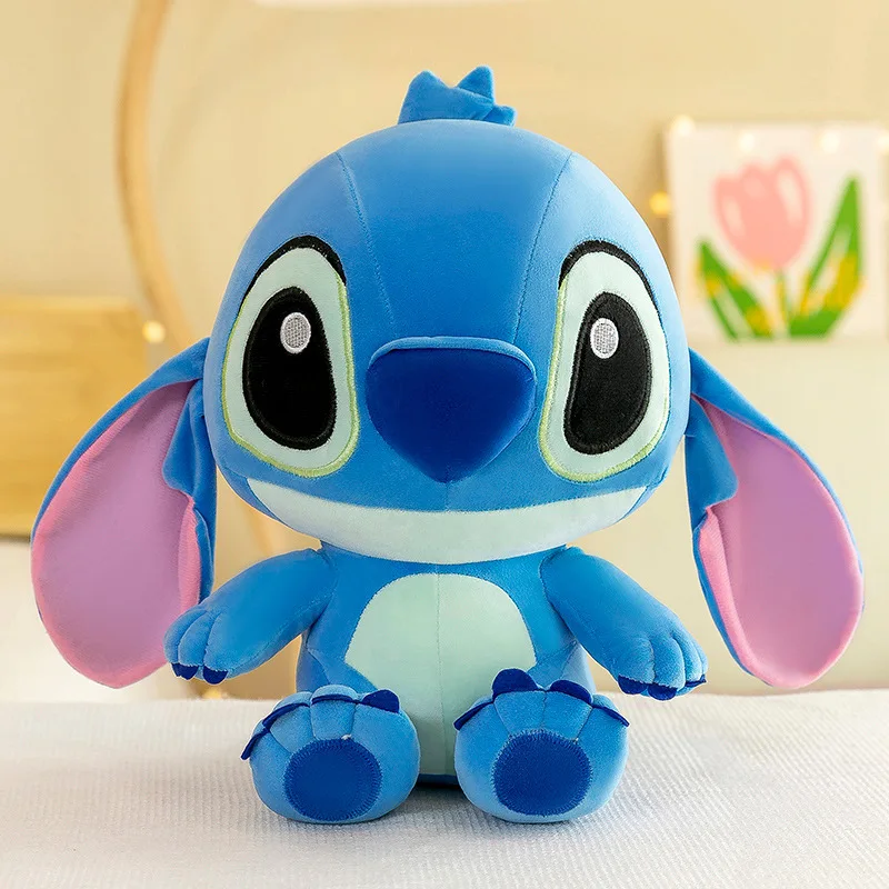 25-35cm Anime Figure Stitch Plush Toy Children's Toys Kawaii Cute Pink Blue Soft Filling Plush Doll Action Figure Model Pendant