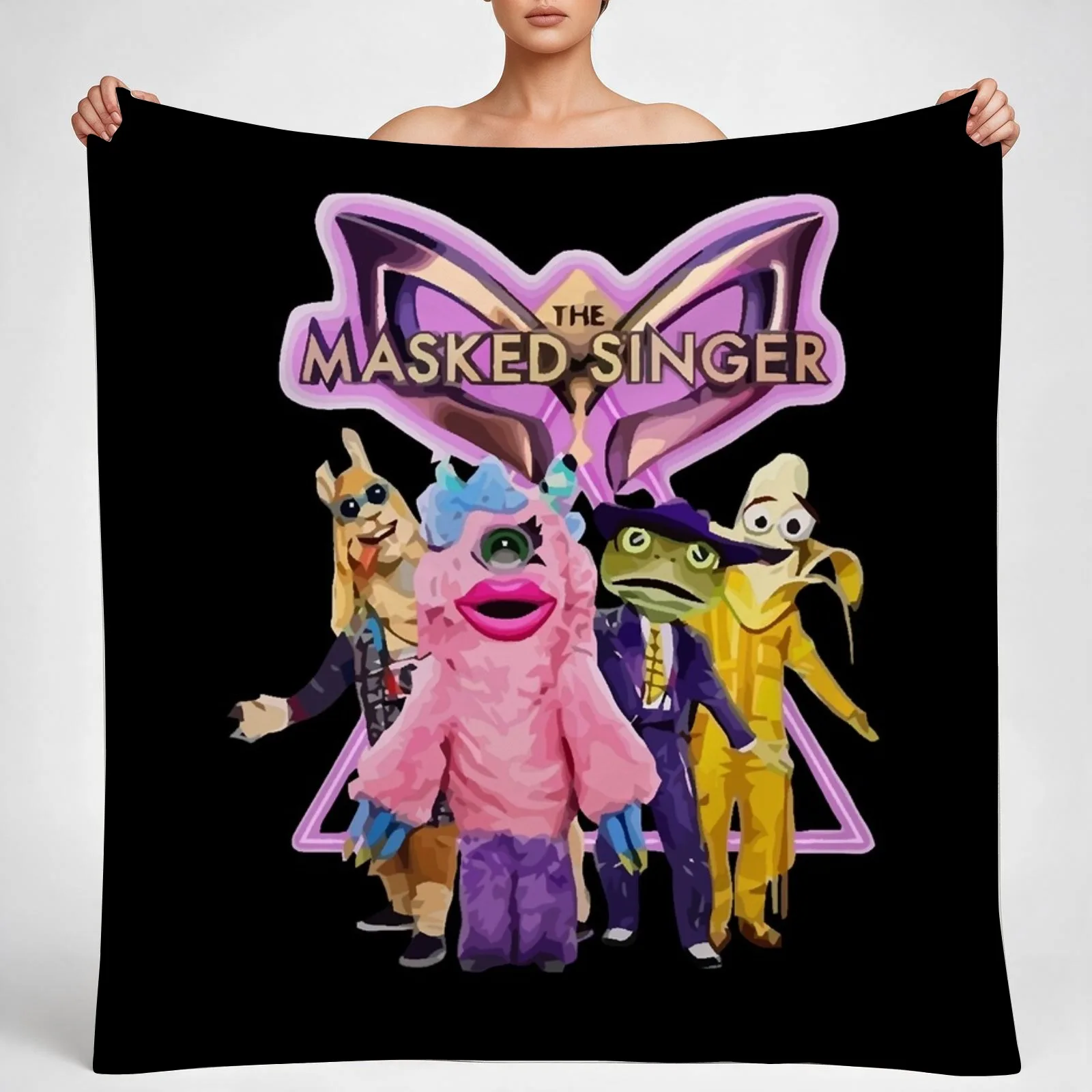 Awesome First Day The Masked Singer Merch Itv Masked Singer Awesome Since Throw Blanket couch