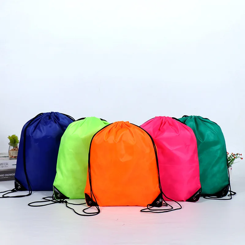 

10 pcs Drawstring Backpack for shoes Rucksack Shoulder Bags Gym Bag Muti color PRIVATE CUSTOM