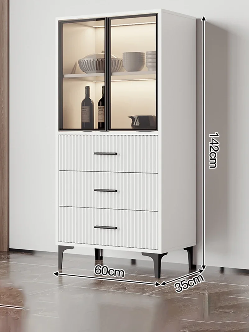 

Luxury Design Wine Cabinet Wooden Glass Door Wine Cabinet Sideboard Bookcase Bar Armarios Para Sala De Estar Bar Furniture