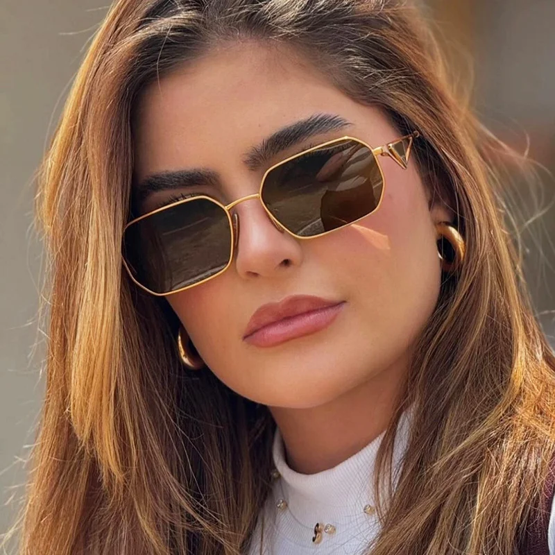 

Classic Retro Money Sle Sunglasses ex Metal Square Frame Polarized Multifunctional Sunglasses for Men And Women