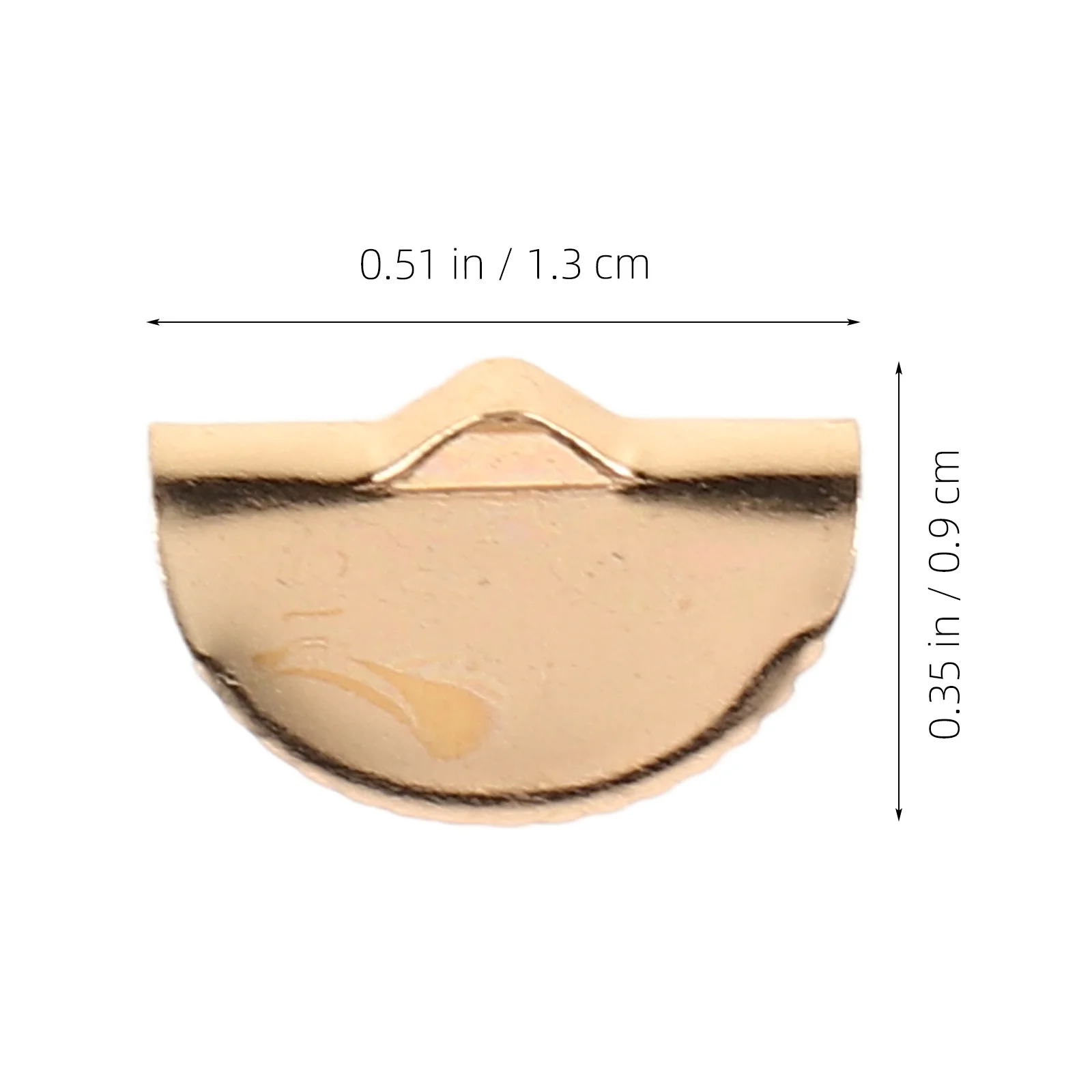 150 قطعة مشبك شرابة الحبل ينتهي نصف أبازيم مستديرة لصنع المجوهرات النتائج اكسسوارات Diy بها بنفسك الحرفية مشبك معدني السحابة