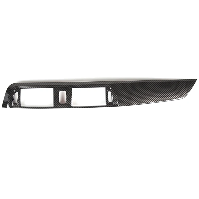 ABS Carbon Fiber For BMW 1 2 Series F20 F21 F22 F23 2017-2019 Car Center Control Air Outlet Large Panel Sticker Car Accessories
