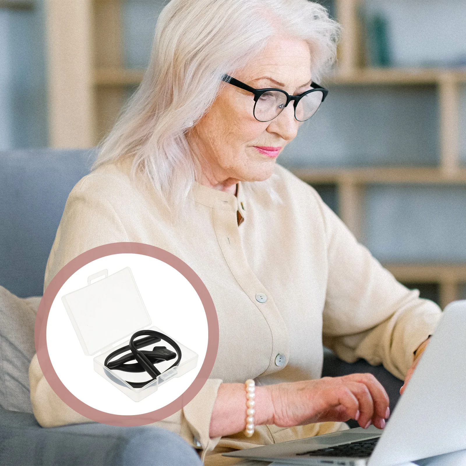 

6 set Anti-Skid Eyeglasses Retainers Silicone Non-Slip Glasses Rope For Kids Sports Outdoor Eyewear Strap Chain Holder Accessory