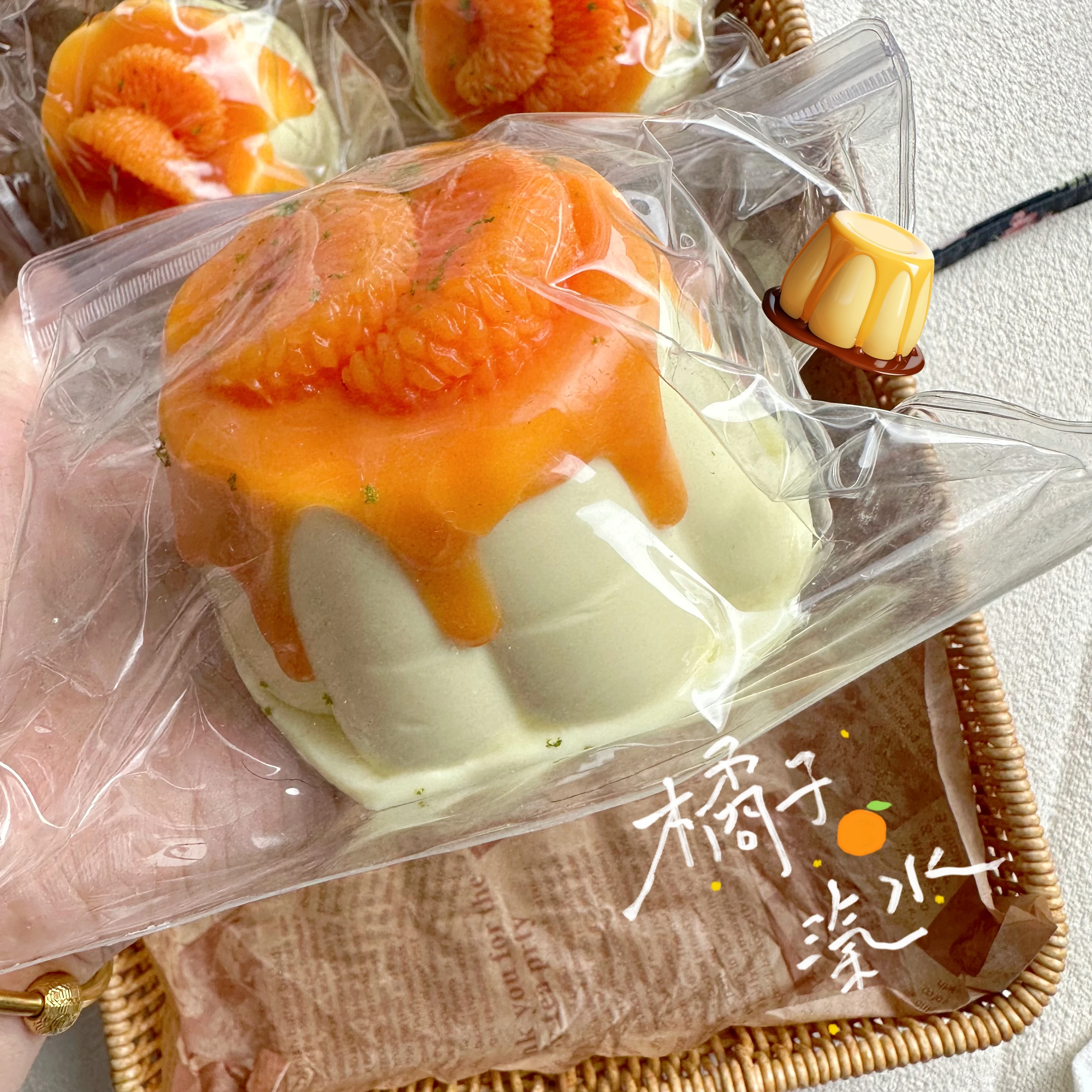 ของเล่นบีบสโลว์ไรซิ่งรูปทรงพุดดิ้ง ของเล่นบีบคลายเครียด ของเล่นบีบอัด ของเล่นสัมผัสเพื่อผ่อนคลายความเครียด