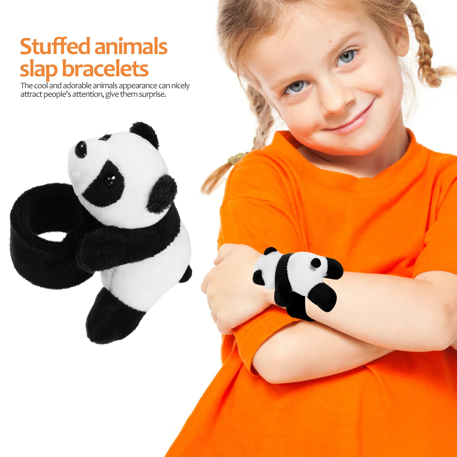 Slap Armband Babydoll Ringen Dierenarmbanden Cartoon Jungle Thema Pp Katoen Feest Interessant