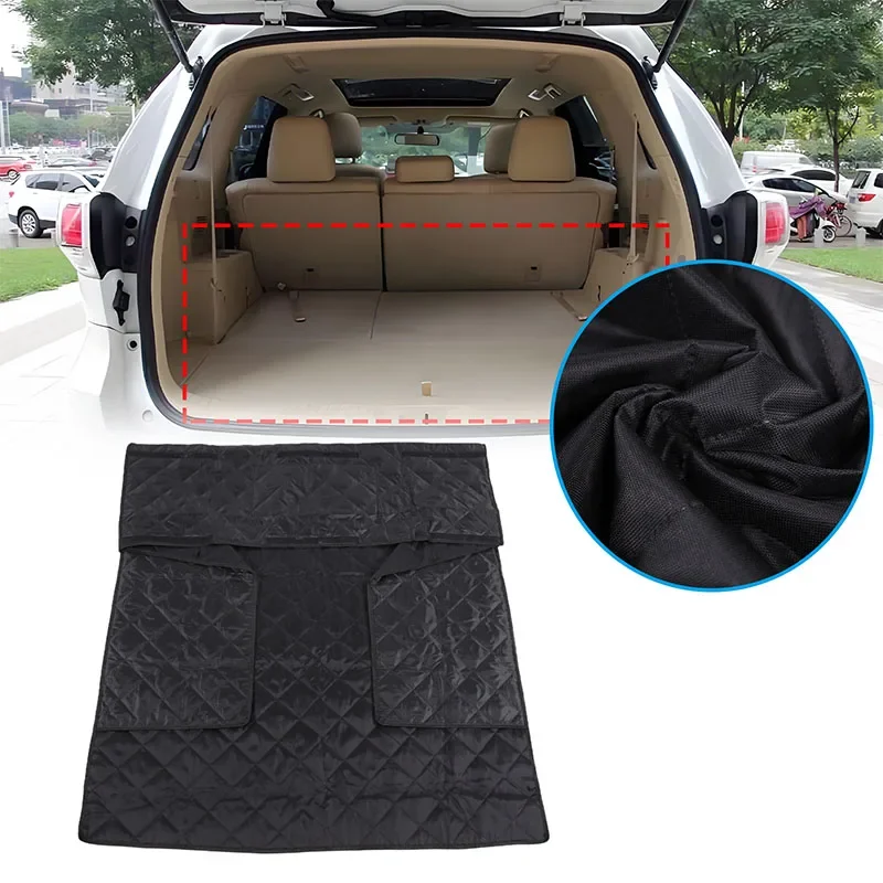 

For Toyota Highlander 2016 Oxford Cloth Black Car Trunk Pet Seat Cover Pet Transport Pad Car Interior ProtectionAccessories