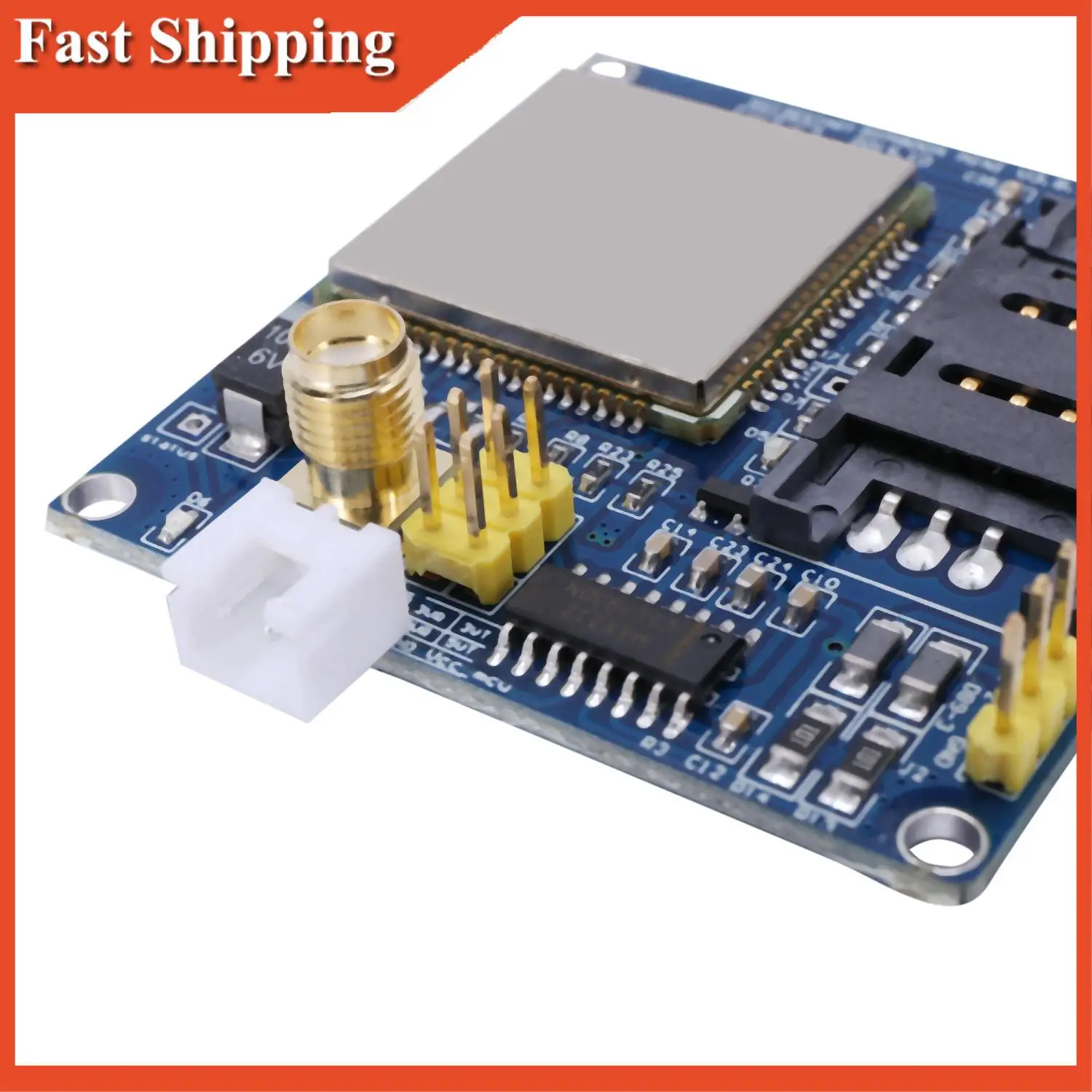 Efficient 1Pcs Sim900a Sim900 Mini V4.0 Wireless Data Transmission Module Gsm Gprs Board Kit + Antenna