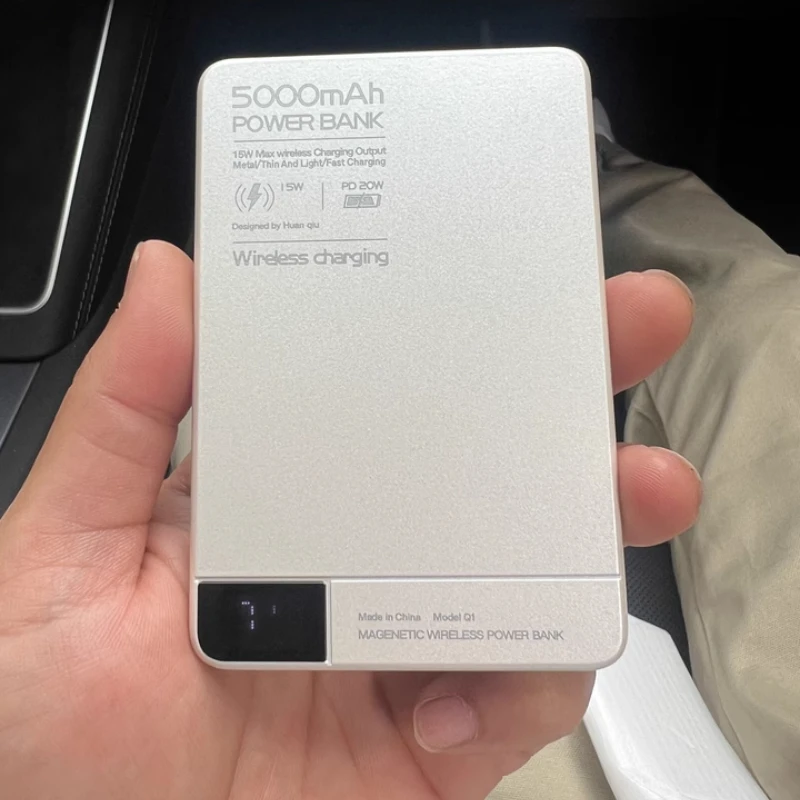 

10000mAh Power Bank Magnetic Qi Wireless Charger PD20W Super Fast Charging Powerbank for Magsafe Charger Portable Battery