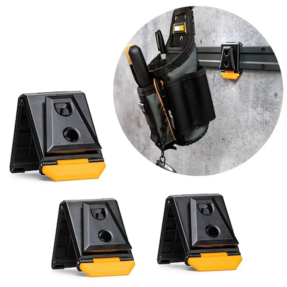 

3pcs Fixed Waist Bag Clip Multipurpose Stable Quick Hanging Buckle Plastic Lightweight ClipTech Hub Belt Buckle Construction