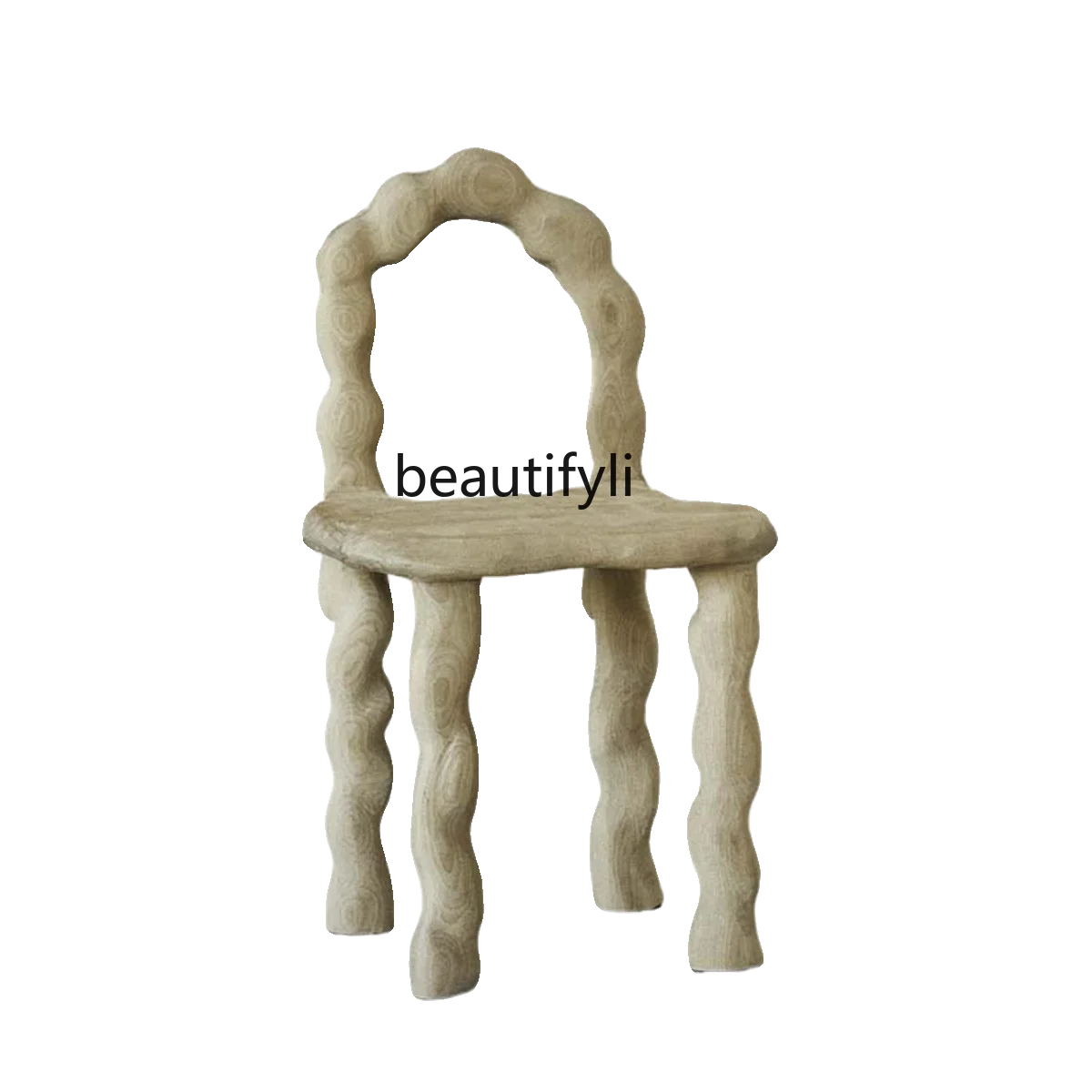 

Обеденный стул в стиле ваби-саби, современный простой стул со спинкой без подлокотников, средневековый послеобеденный чай, столы и стулья для кровати и завтрака