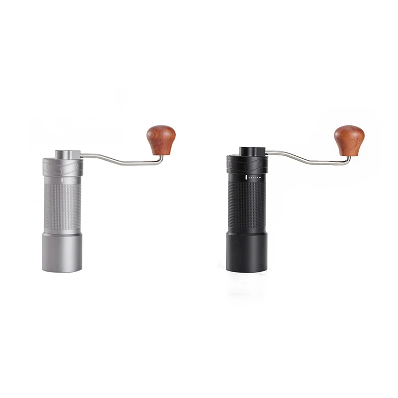 

Manual Coffee Grinder Burr Inside Portable Hand Grinder With Double Bearing Positioning For Kitchen Office