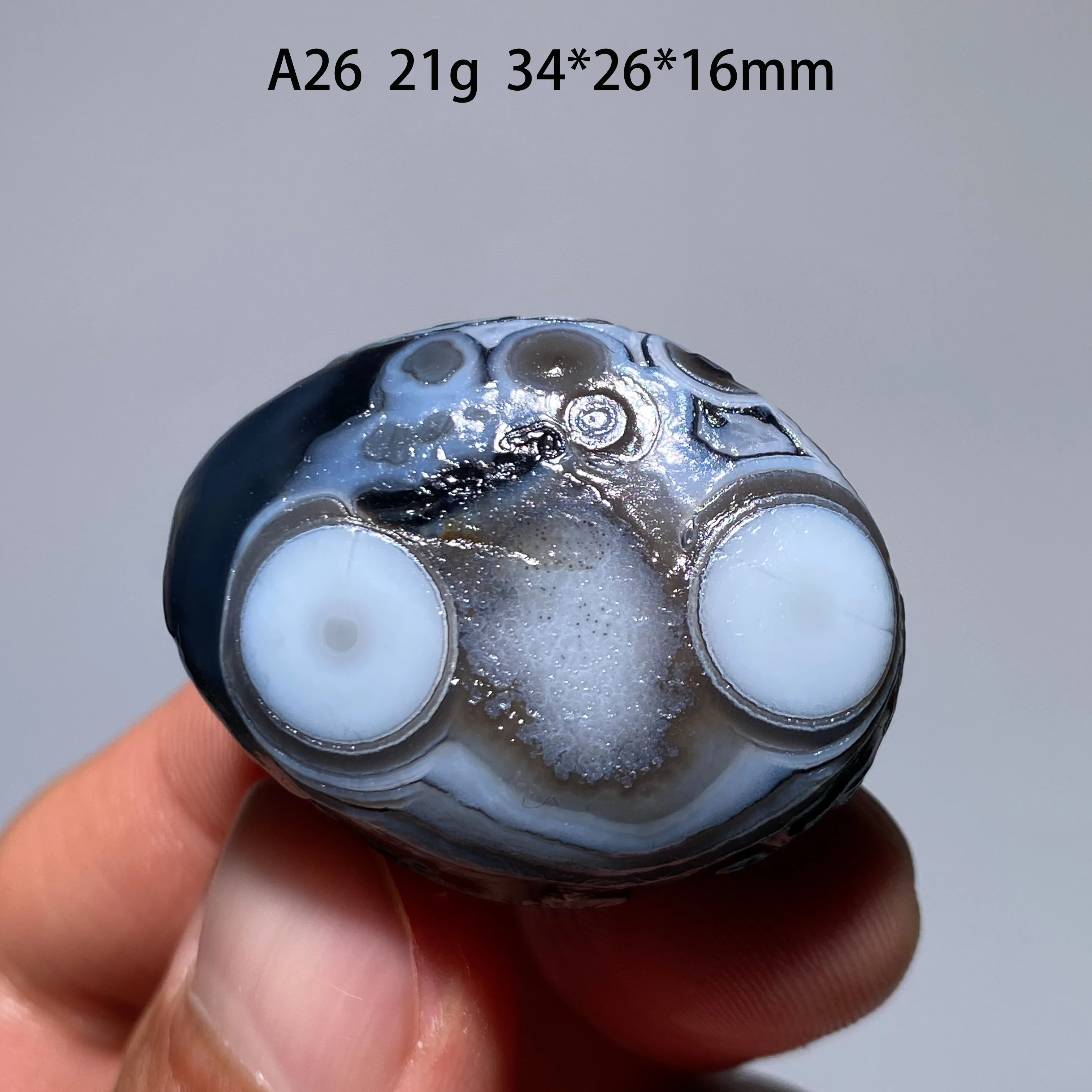 100% Natural Gobi Agate Eye Mineral Crystal Energy Specimen Collectible Gift Home Decor - Appreciation of Natural Stones