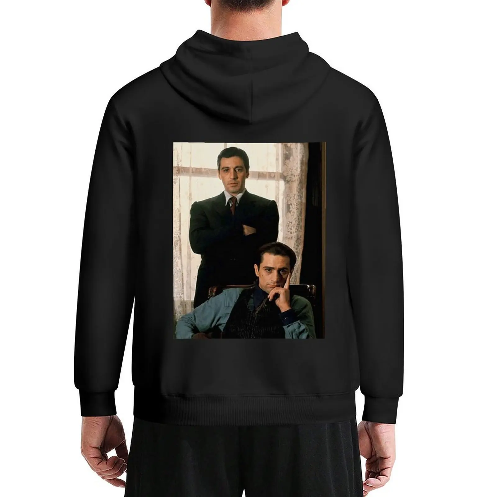 

The Godfather - Al Pacino, Robert De Niro Hoodie anime clothes blouse autumn clothes new hooded tee