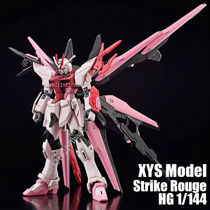 

XYS Model Perfect Strike Freedom Rouge HG 1/144 MBF-02-PF Toy P.S.F.R. Assembly Model Kit Action Figures Robot Mecha Kids Gifts