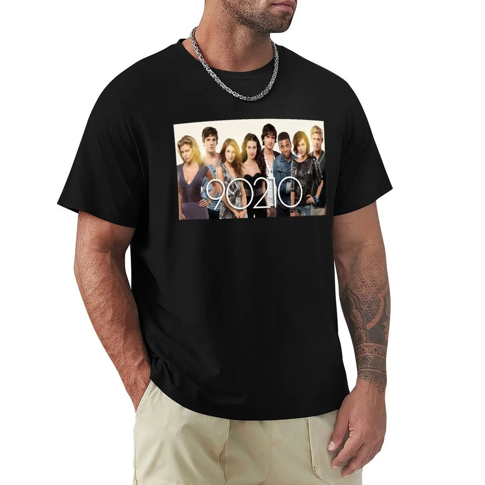 90210-new cast T-Shirt All Weather Casual Short Sleeve