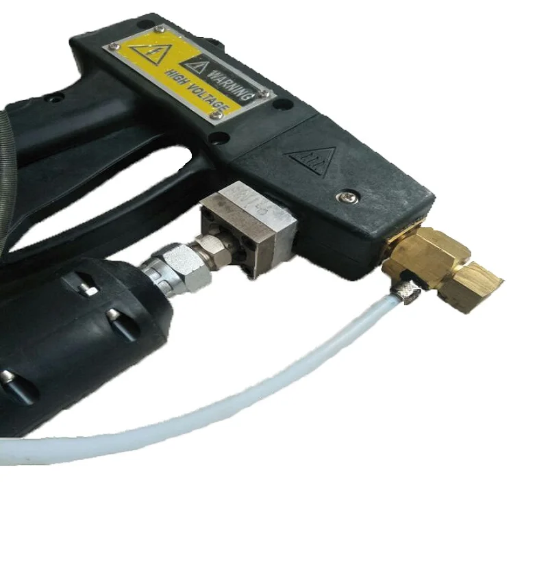 

Hot Melt Hand Spray Glue Applicator with Spray Stripe Line Spiral Nozzle