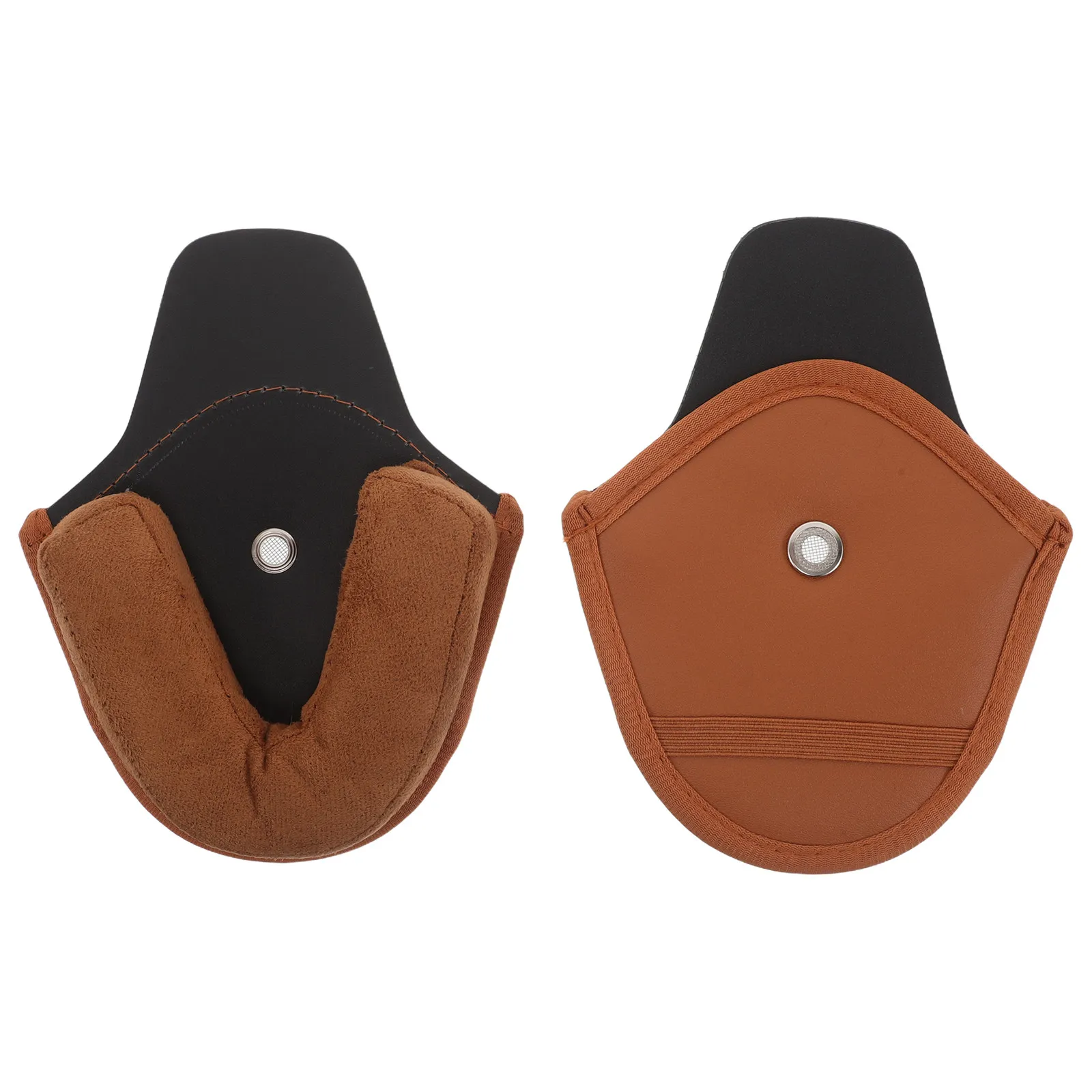 

1 Pair Wind Blocker Pads Half Earmuffs Detachable Cycling Ear Warmers Winter Ear Covers Men Women