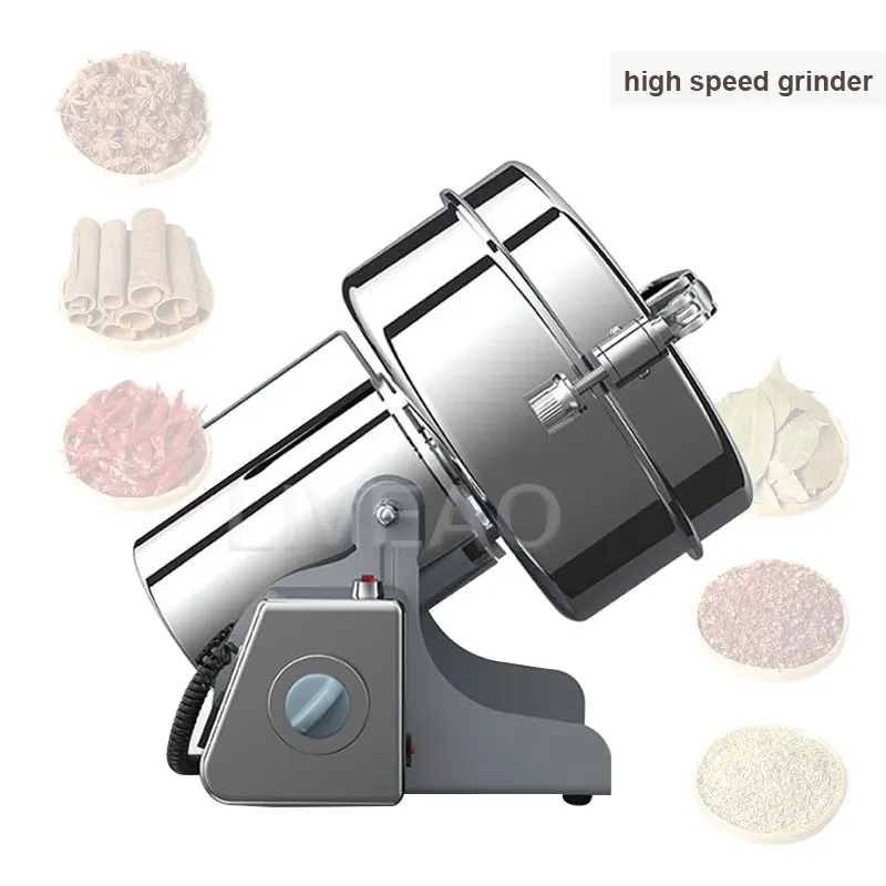 

Multifunction Cereals Grain Pulverizer Spice Grinding Machine Herb Corn Grain Mill