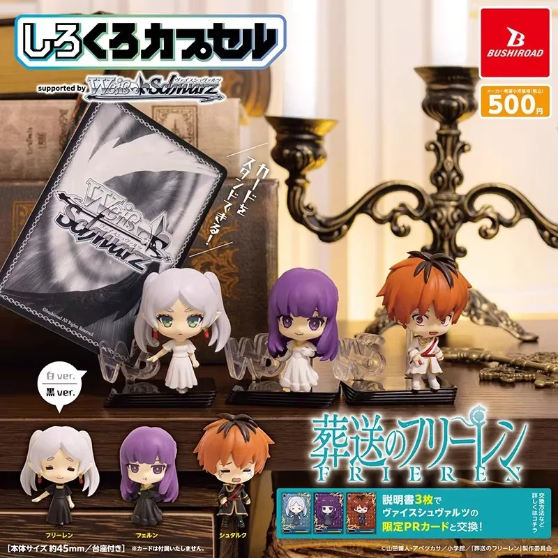 

Bushiroad Original 6Pcs Gashapon Frieren:Beyond Journey's End Anime Figure Toys For Kids Gift Collectible Model Ornaments