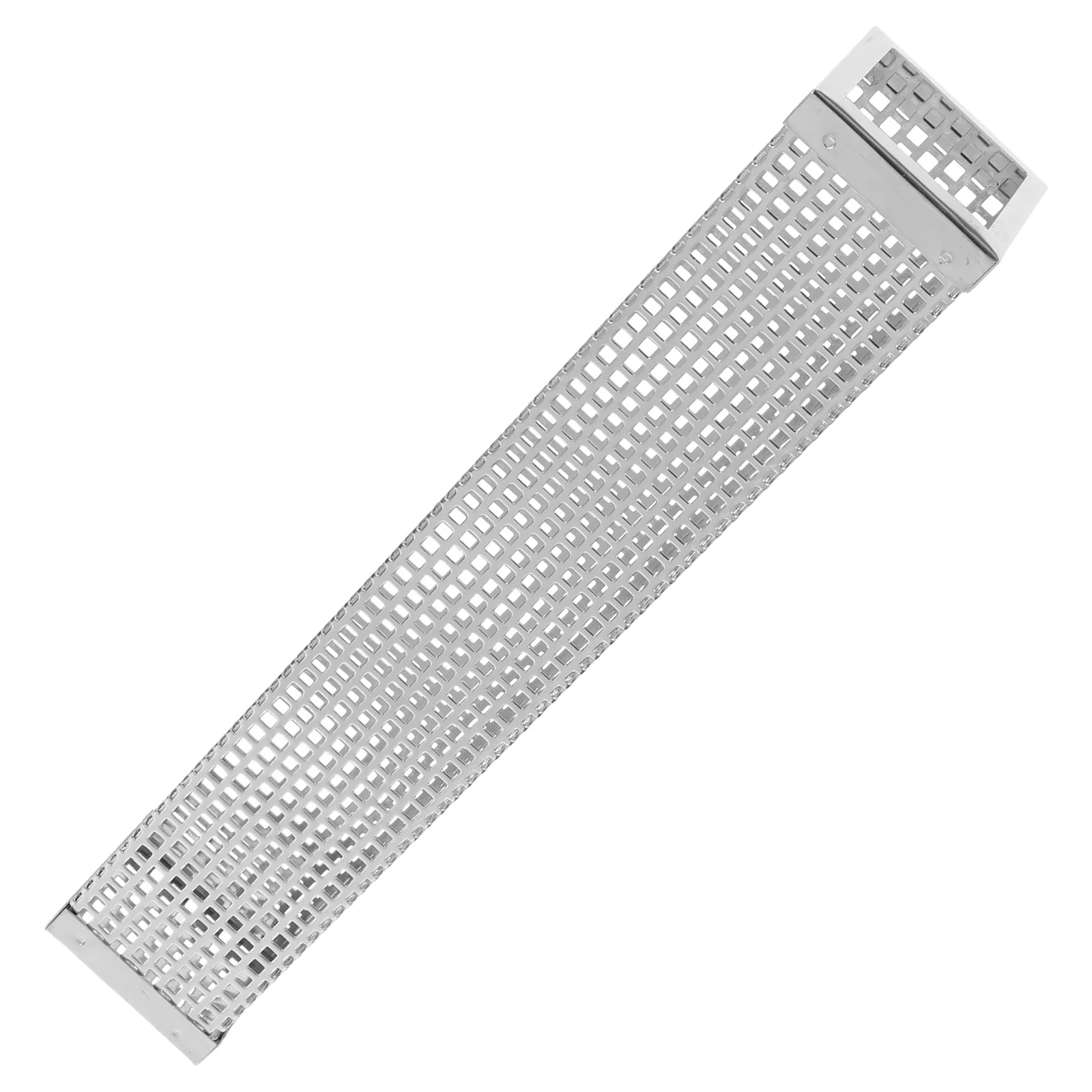 

Stainless Steel Smoke Tube Durable Wear-Resistant Grilling Tool for Hot Cold Smoking Pork Ribs Sausages Hot Dogs Outdoor Cooking