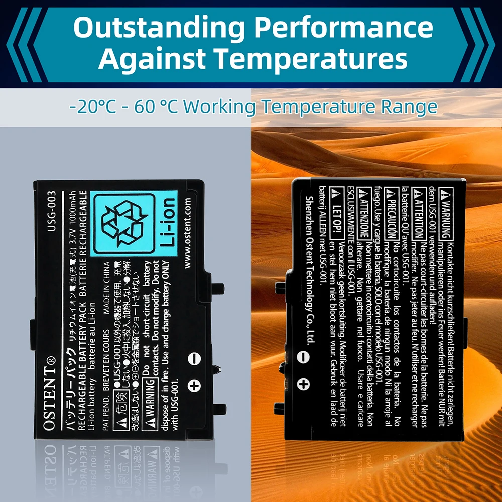 Astent batteria ricaricabile da 2000mAh di ricambio per Kit batteria al litio Nintendo DS Lite NDSL + cacciavite + penna Touch