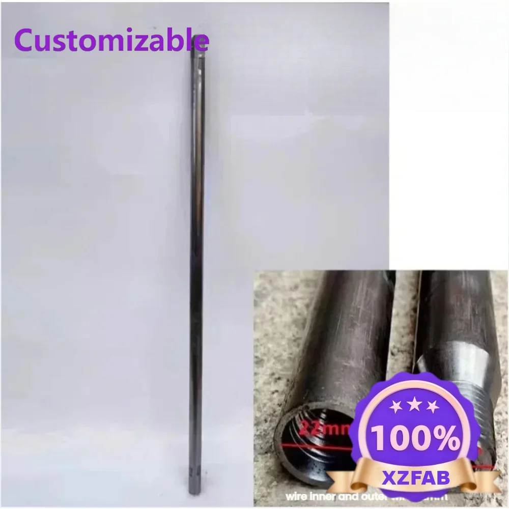 Factory Direct 2026 1m Water Drill Extension Rod, Heavy-Duty Core Drill Adapter, for Concrete/Pipe Installation