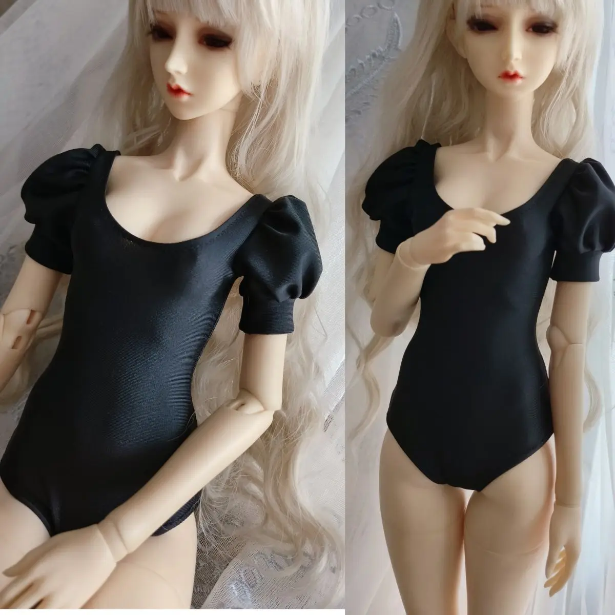 Neuer 60cm Puppe Badeanzug für bjd Puppe Kleidung Ärmel DIY Mädchen Spielzeug verkleiden Mode Puppe Accessoires