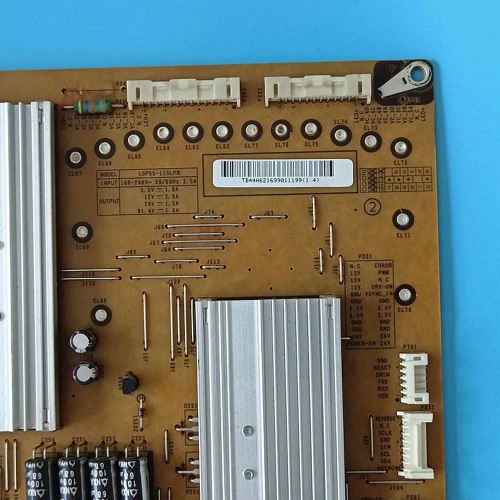 Placa de alimentación EAX62876201/8 EAY62169901 LGP55-11SLPB para LG 55LW6500-CA 55LW4500 55LV5700-CA 55LW5700 55LV5500 55LW5300 55LV4500