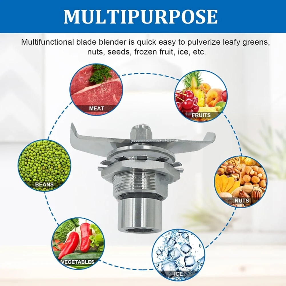 KEOL-Pezzo di ricambio per lama del frullatore per Hamilton Beach HBH650/850 Frullatore Frullatore Accessori per frullatore Gruppo lame