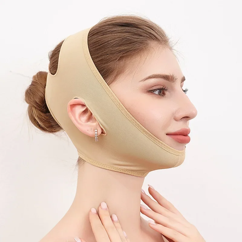 Face Lift Bandage Belt Thin Neck Mask Sleeping Face-Lift Reduce Double Chin Bandage Face Shaper Skin Care Belt