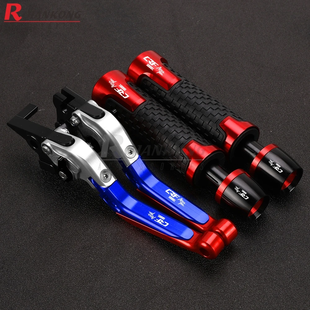 Motorcycle brake clutch lever For Honda CRF1000L Africa Twin CRF 1000L 2015 2016 2017 2018 2019 handlebar grips handle ends caps